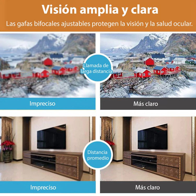 Gafas de lectura antiguas a prueba de radiación y zoom