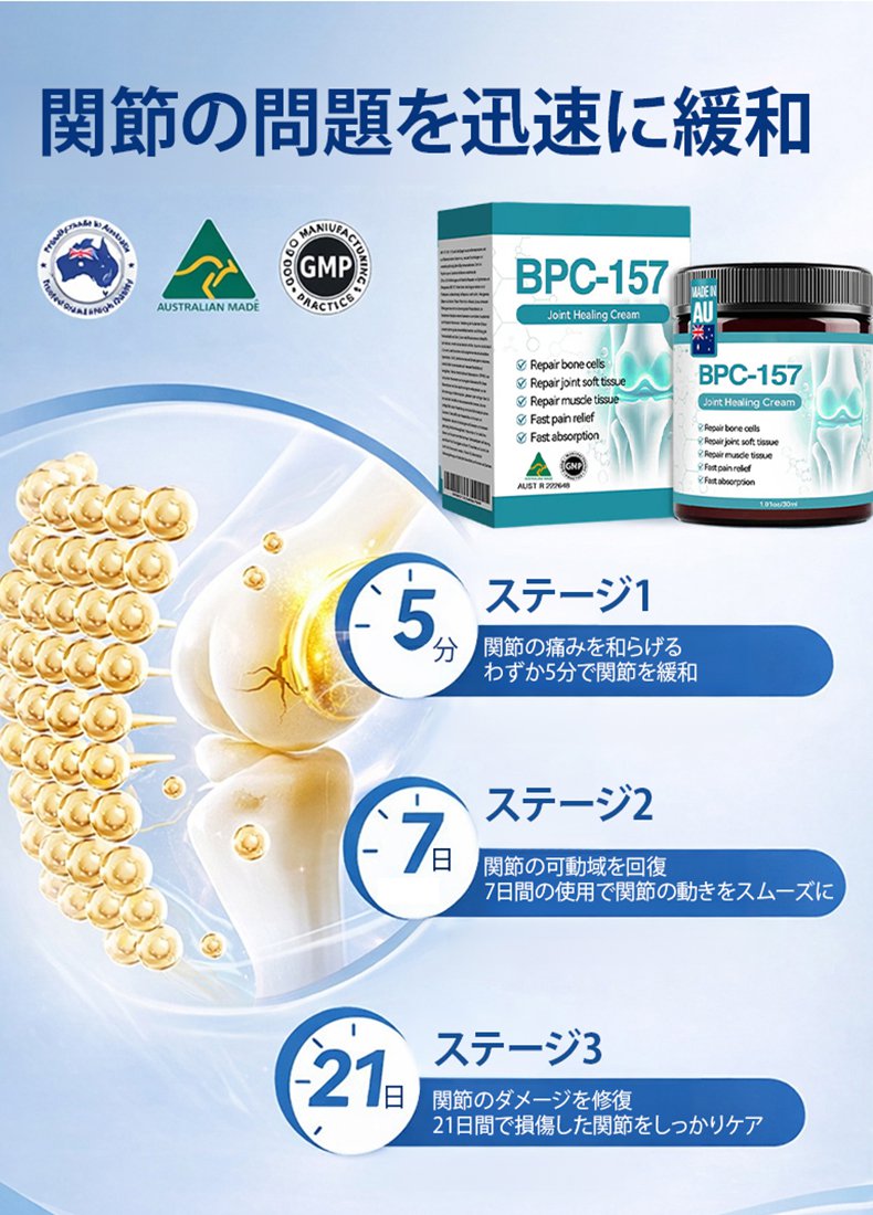 関節ケアクリーム