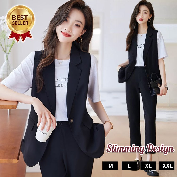  [Goddess Style] Temperament and stylish suit vest