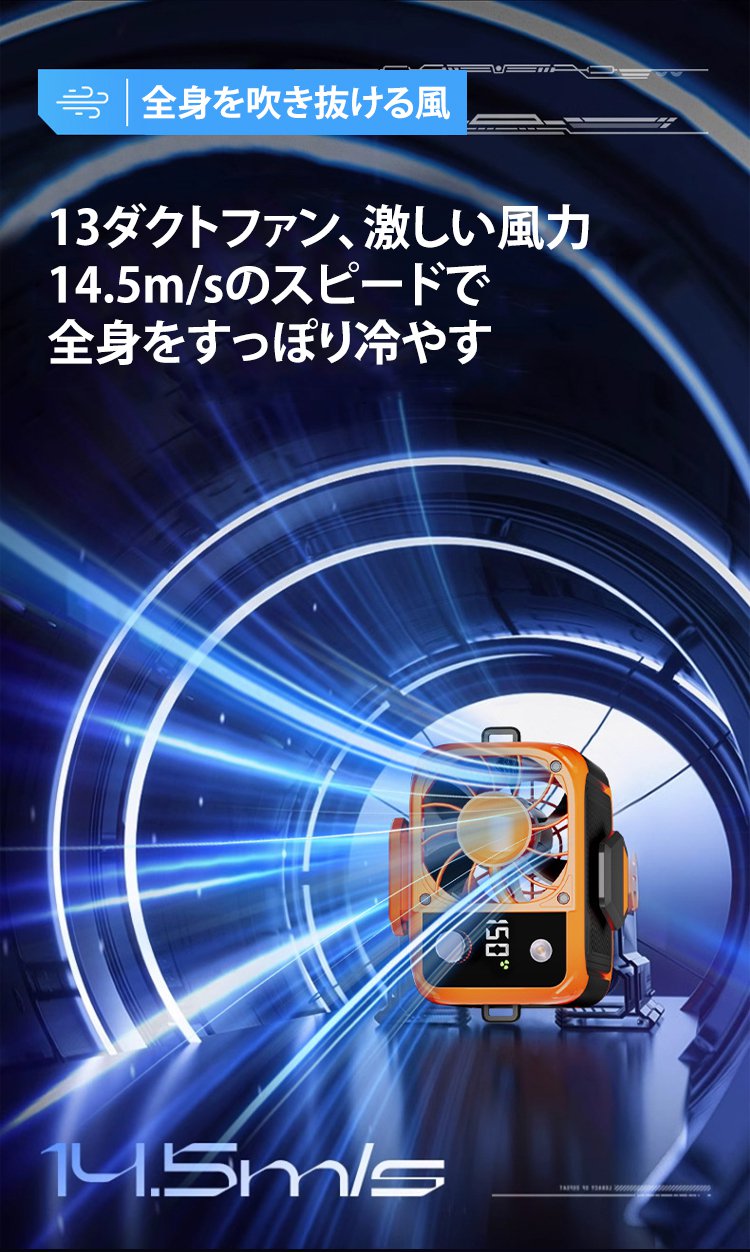 軽量設計のアウトドア腰掛けファンを手に持つ様子