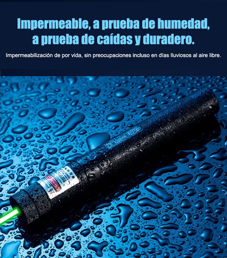 Luz láser de punto único rojo y verde