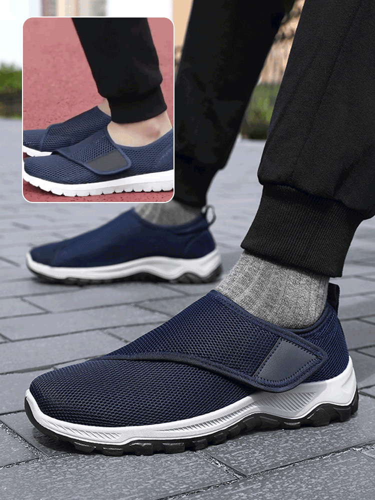 รองเท้าเดินสบายเวลโครรุ่นเดียวกันทั้งชายและหญิง