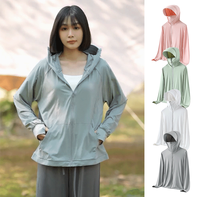 Men's and women's light sun protection clothing