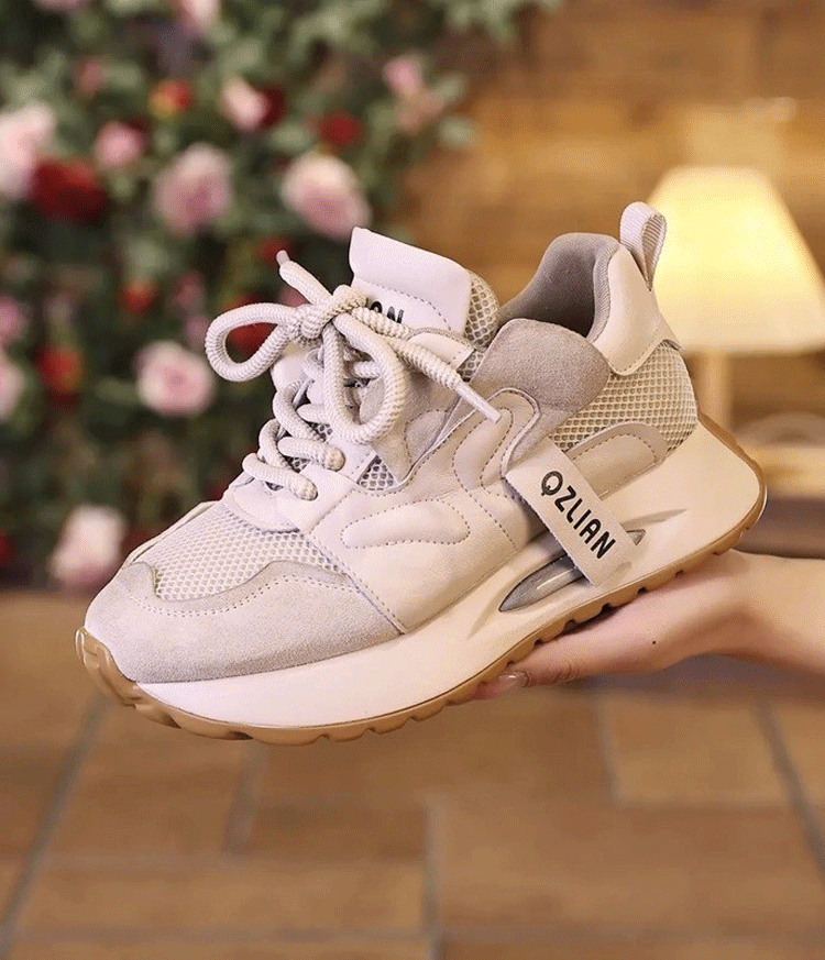 レディースカジュアル厚底シューズ