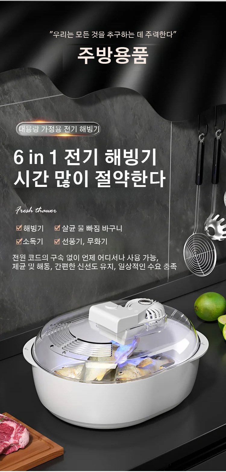 가정용 6 in 1 전기 해빙기