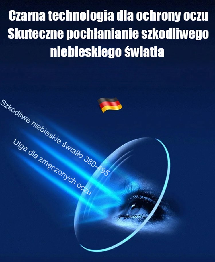 Rozciągliwe, składane okulary dla starszych osób