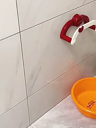 8 times adsorption force telescopic suction cup basin stand