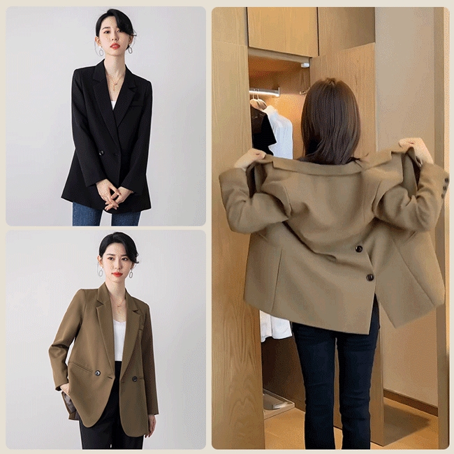 ラペルカラー・スーツジャケット