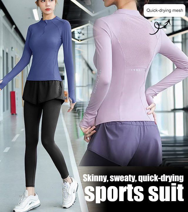Women's Slimming Sweat-Wicking Sportswear Set 