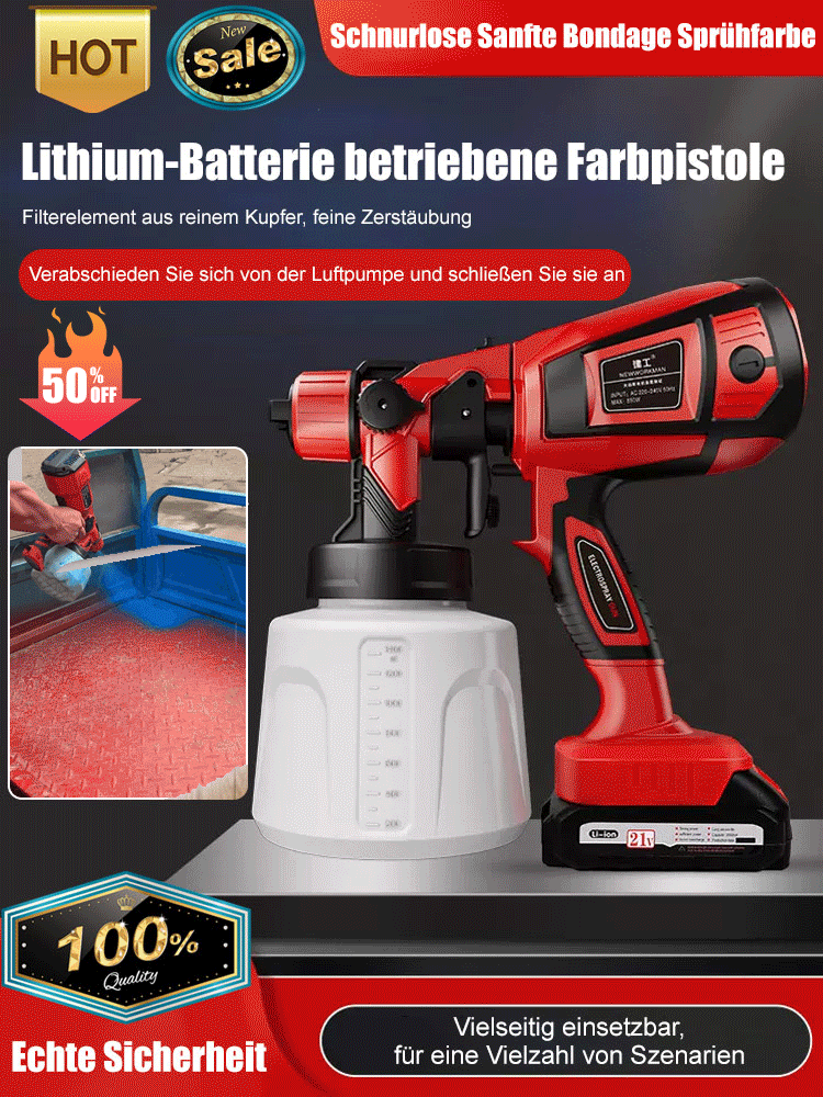 【Deutsche Handwerkskunst】Neu verbesserte Spritzpistole