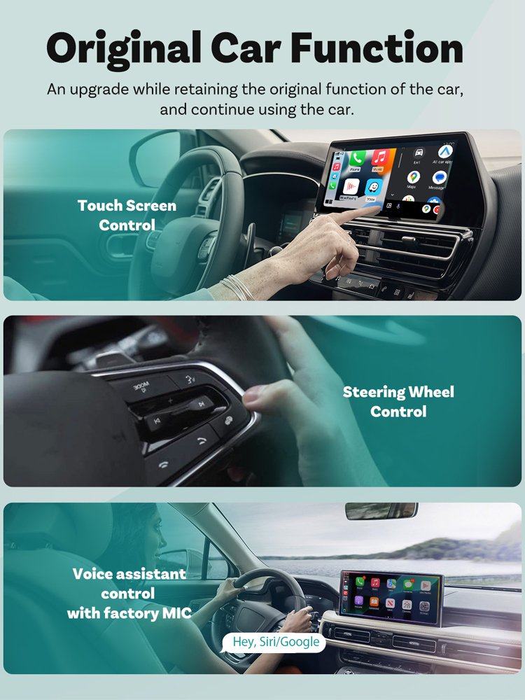 Plug-and-Play Upgraded Car Wireless Adapter Box