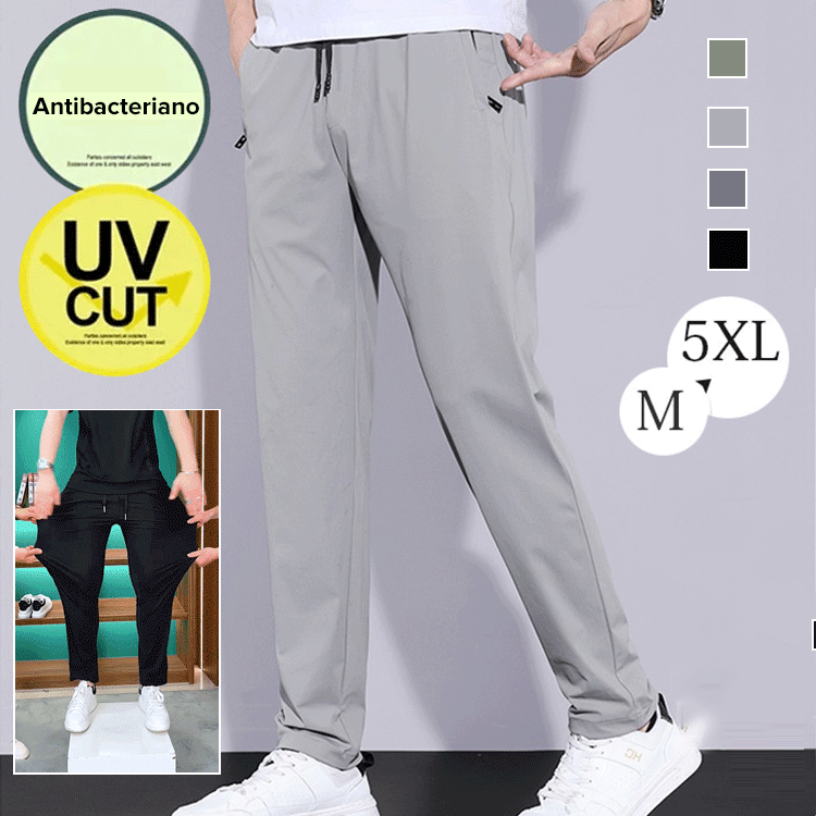 【Limitado 100 piezas】Pantalones de hielo transpirables ultrafinos para verano