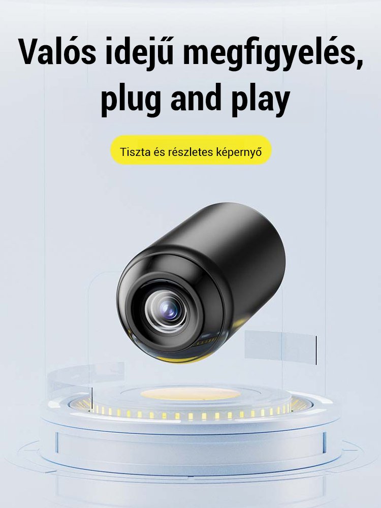 Mini WiFi távfelügyeleti kamera