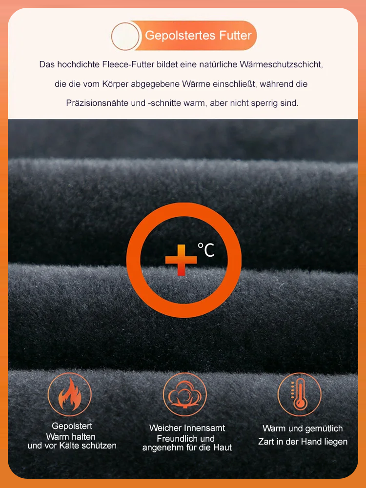 Fake-Zweiteiler-Pullover für Herren aus Fleece