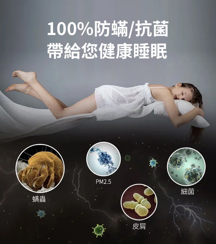 防蟎防汗枕芯保護隔離套