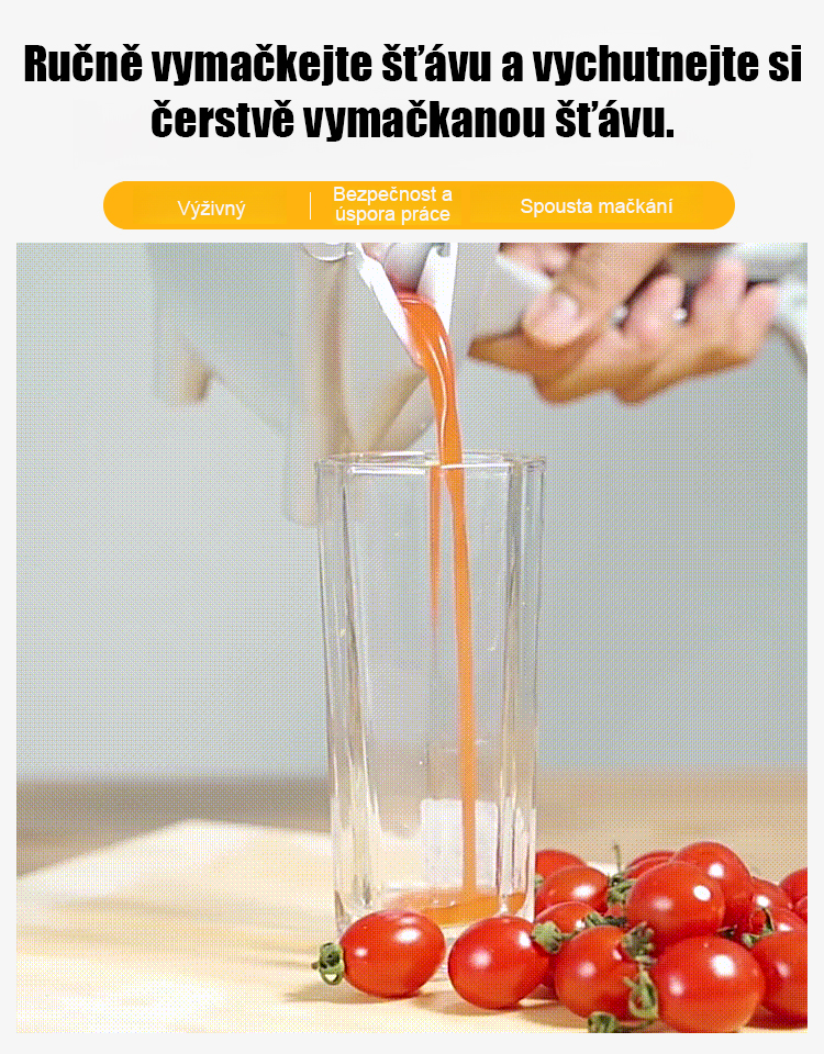 Univerzální ruční odšťavňovač