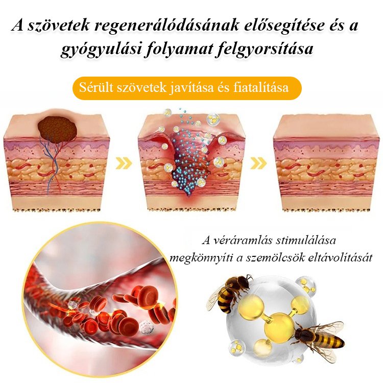  Bee Venom szemölcsök ápoló spray