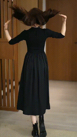 ワンピースのスカート部分のデザイン