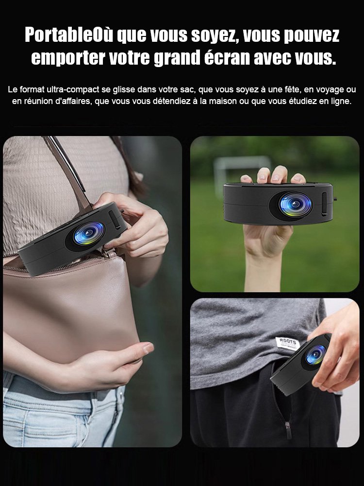 Le projecteur portable intelligent