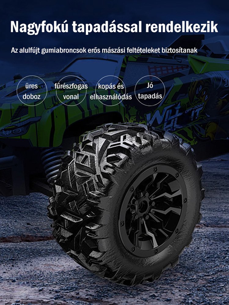 Távirányítású szakmai RC-autó gyermekjáték