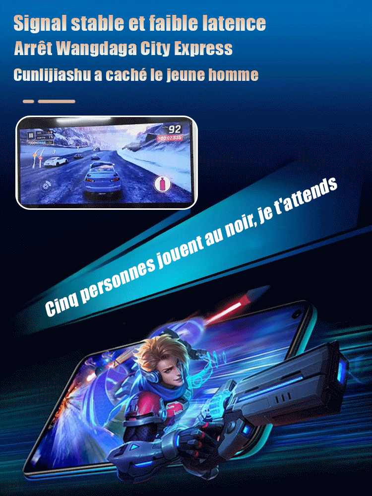 Réseau sans fil Wi-Fi haut débit avec connexion mobile rapide.