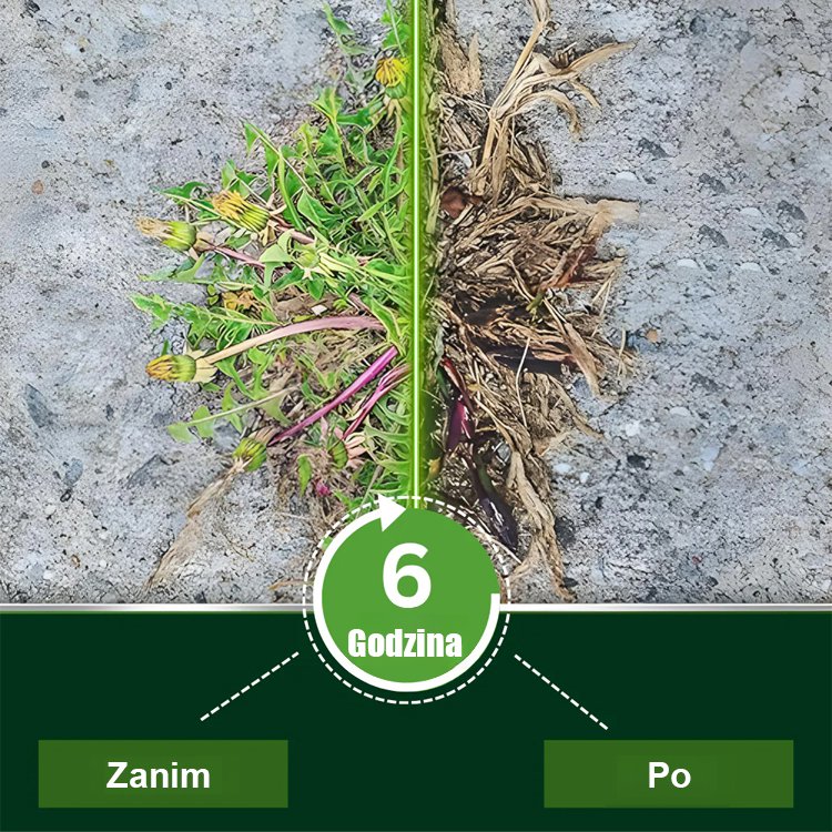 Dwuskładnikowy silny środek chwastobójczy.