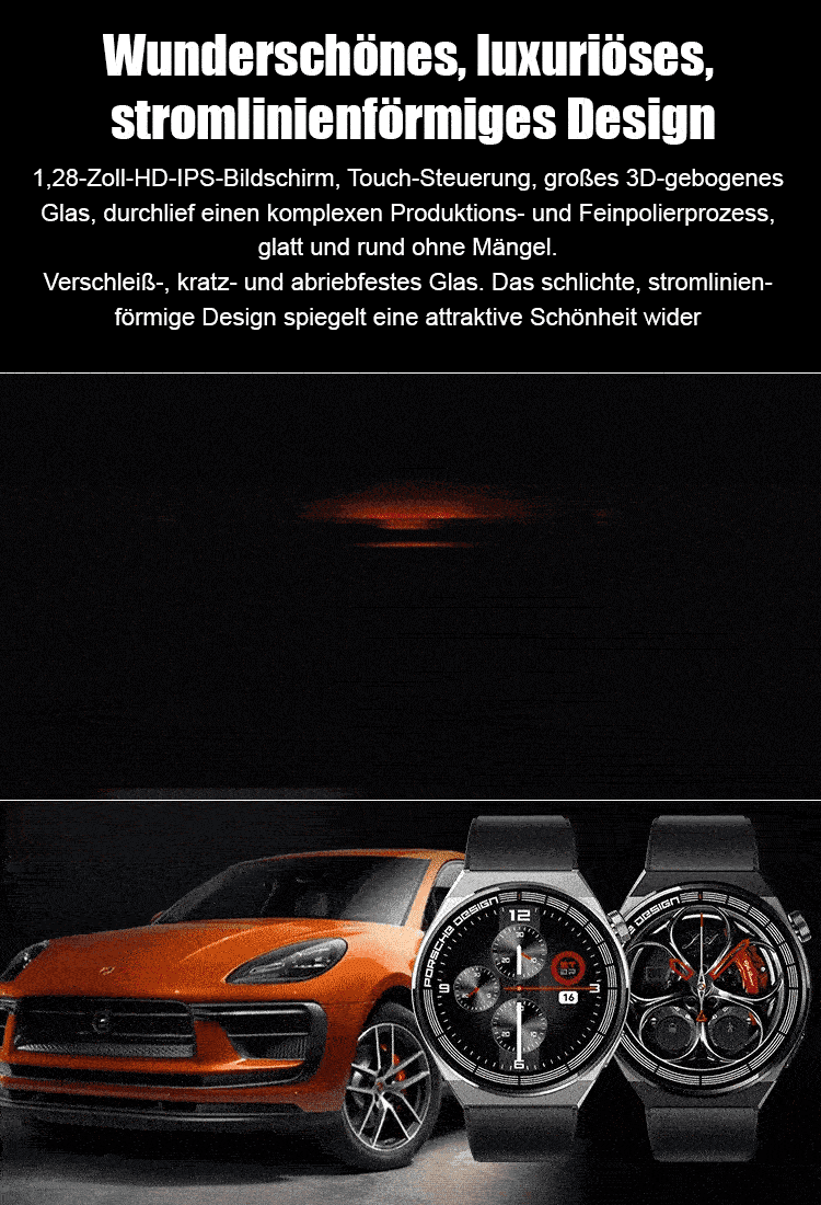 GT8 Porsche Design Smartwatch