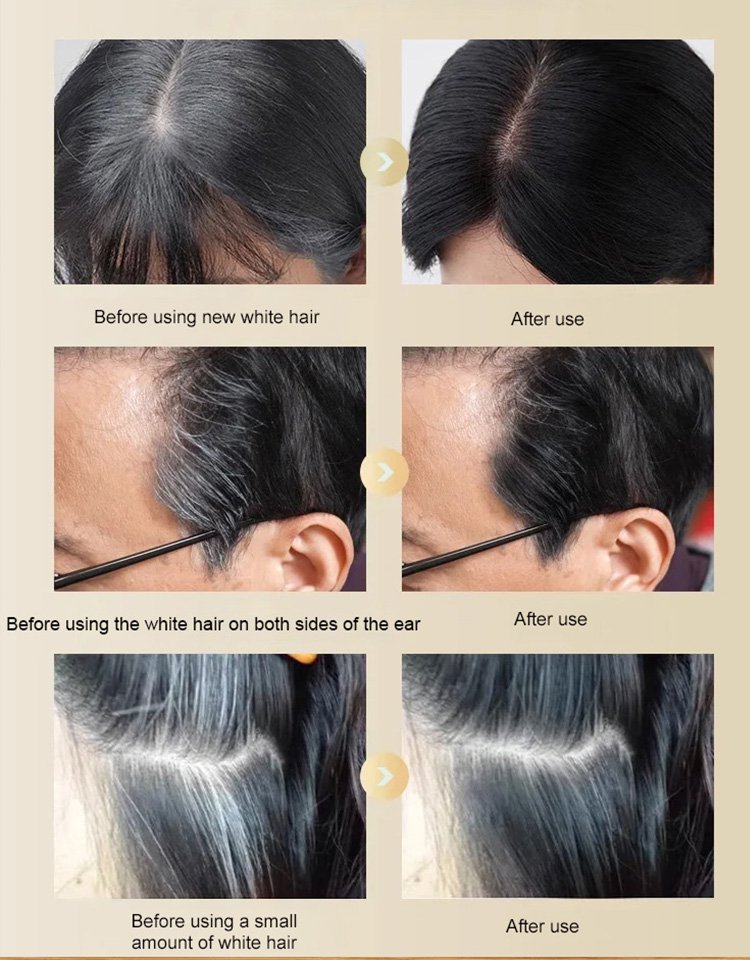 Waterproof and sweat-proof hair dye stick