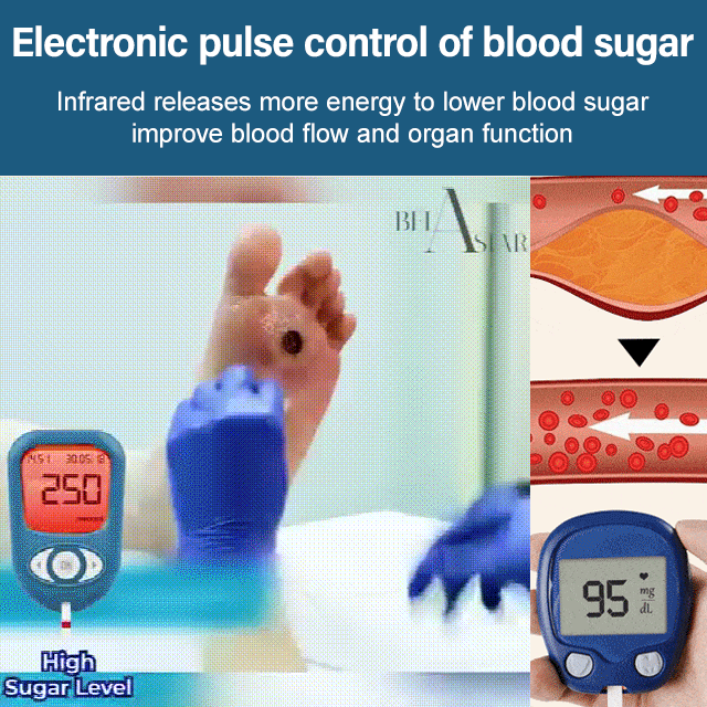 Electronic Pulse Blood Sugar Lowering Watch