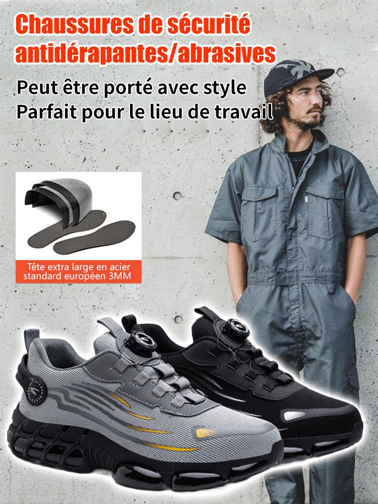 chaussures de sécurité antichoc et antiperforation