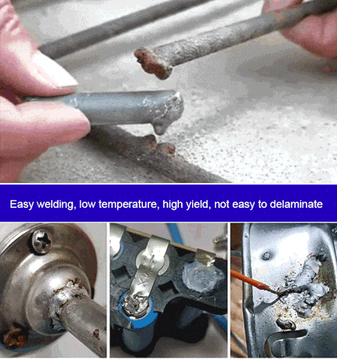 Universal Low Temperature Easy Melt Stainless Steel Welding Rods 
