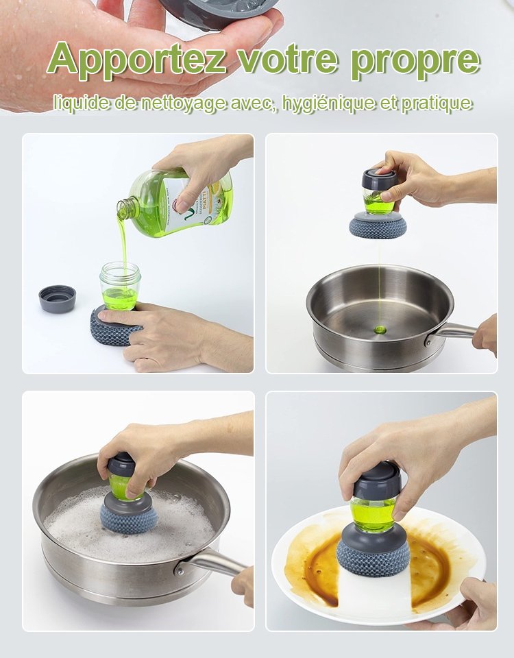 Brosse à vaisselle automatique