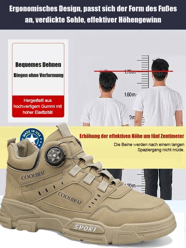 Arbeitsstiefel mit Knopf für Knopf