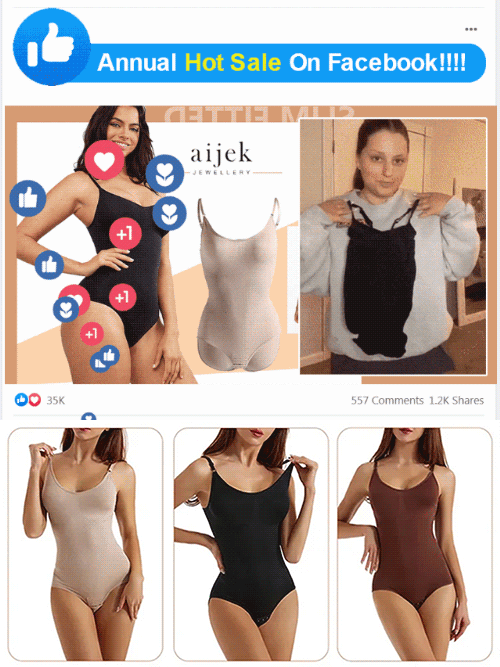  Tummy control waist slimming one-piece shapewear