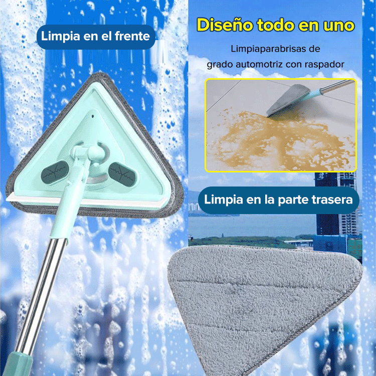 Trapeador triangular multifuncional 【Incluye 4 trapeadores gratis】
