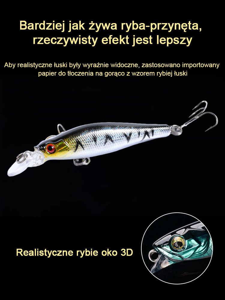 [Ogólne] Road Runner zawiesza przynętę Hot Stamped Laser Bionic Bait