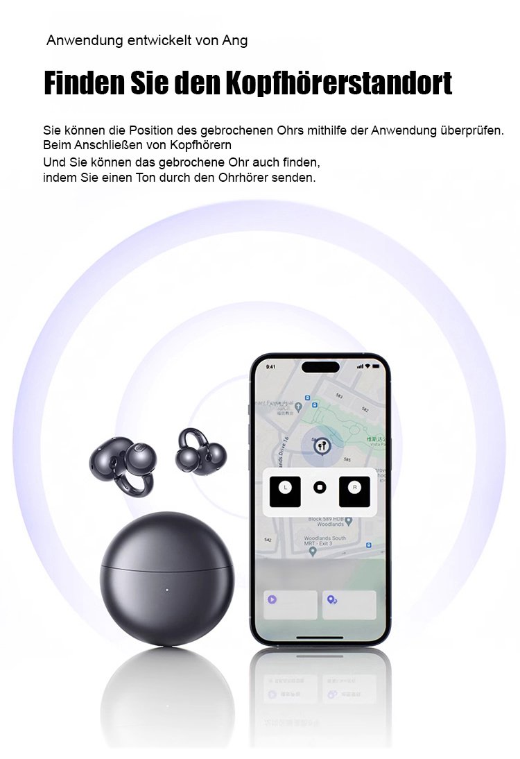 Bluetooth-Kopfhörer mit ergonomischer Passform