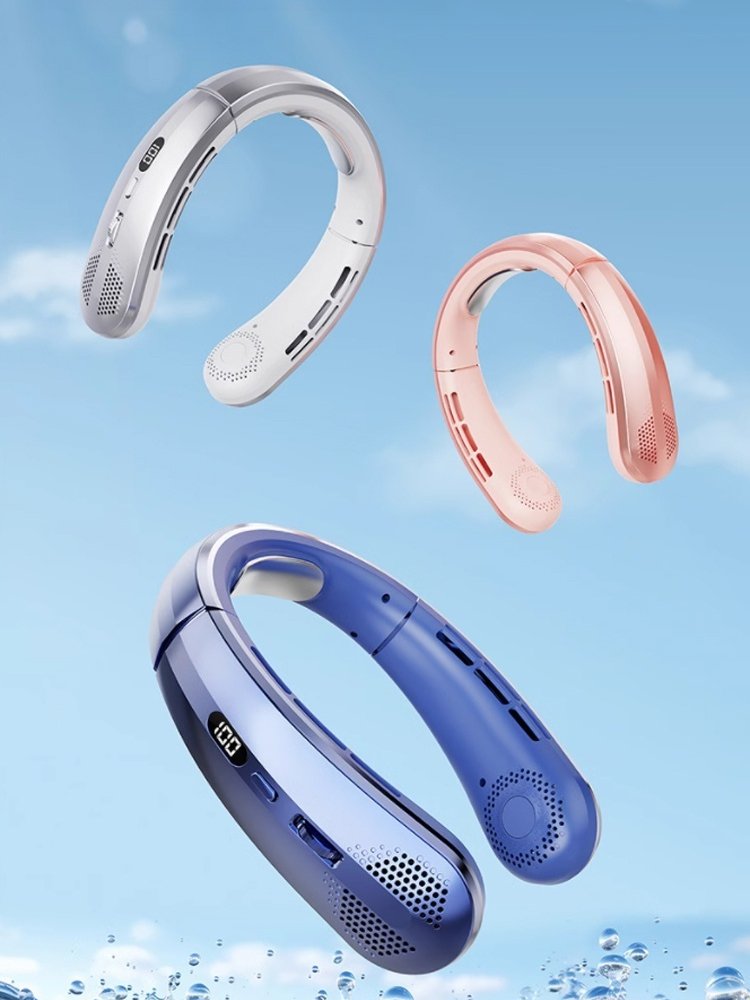 초소음 목걸이식 냉풍기