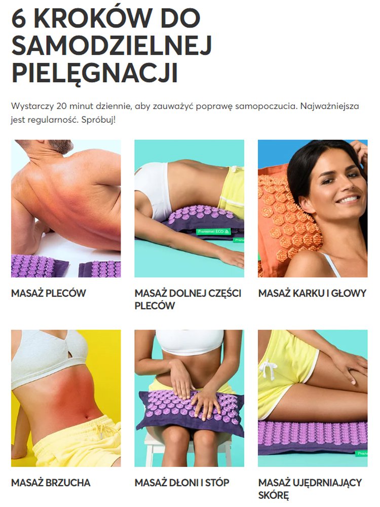 Zrelaksuj ciało i umysł - Zestaw do masażu punktów akupresurowych z kokosem, gryką i kwiatem lotosu