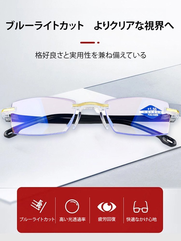 累進多焦点遠近両用老眼鏡