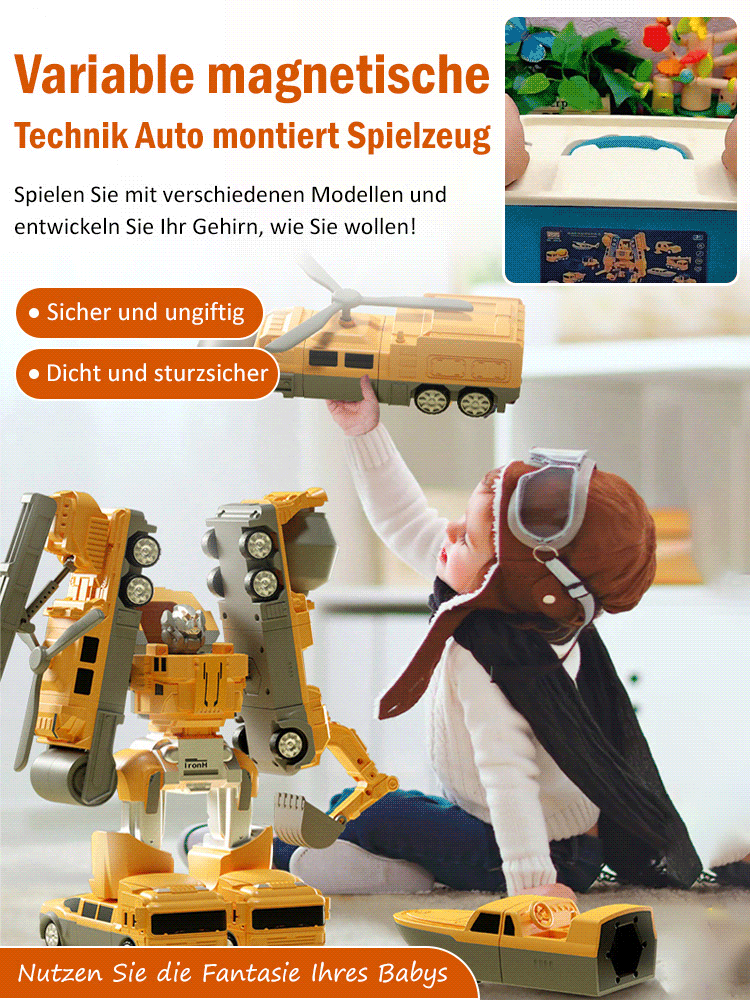 Variable magnetische Technik Auto montiert Spielzeug