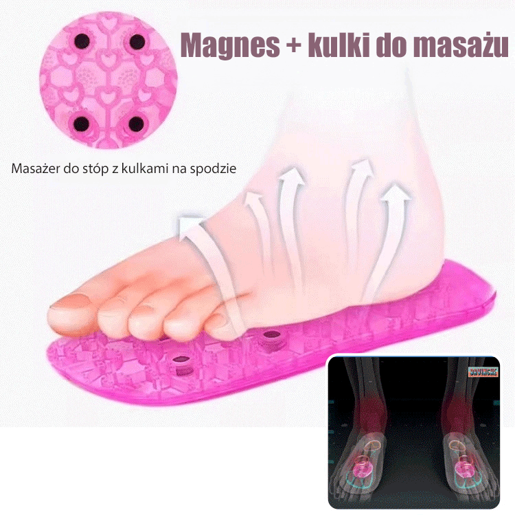 Obuwie do masażu Magnet