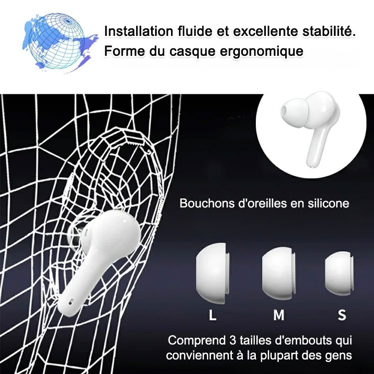 Traduction simultanée de 144 langues Casques Bluetooth