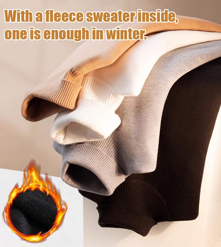 Pulover cald cu căptușeală pentru bărbați