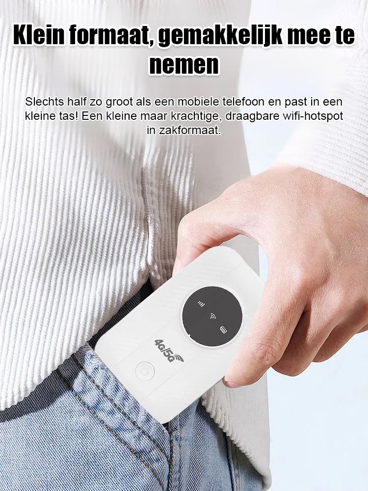 【Gratis internet in je zak】5G-router