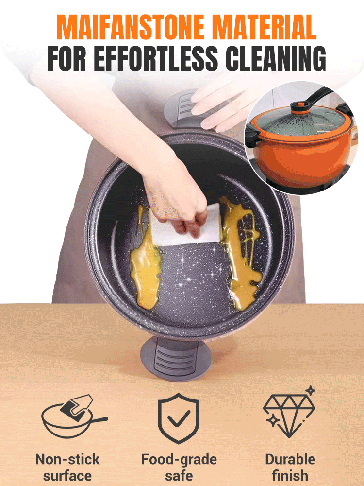 Large capacity multi-purpose pressure cooker