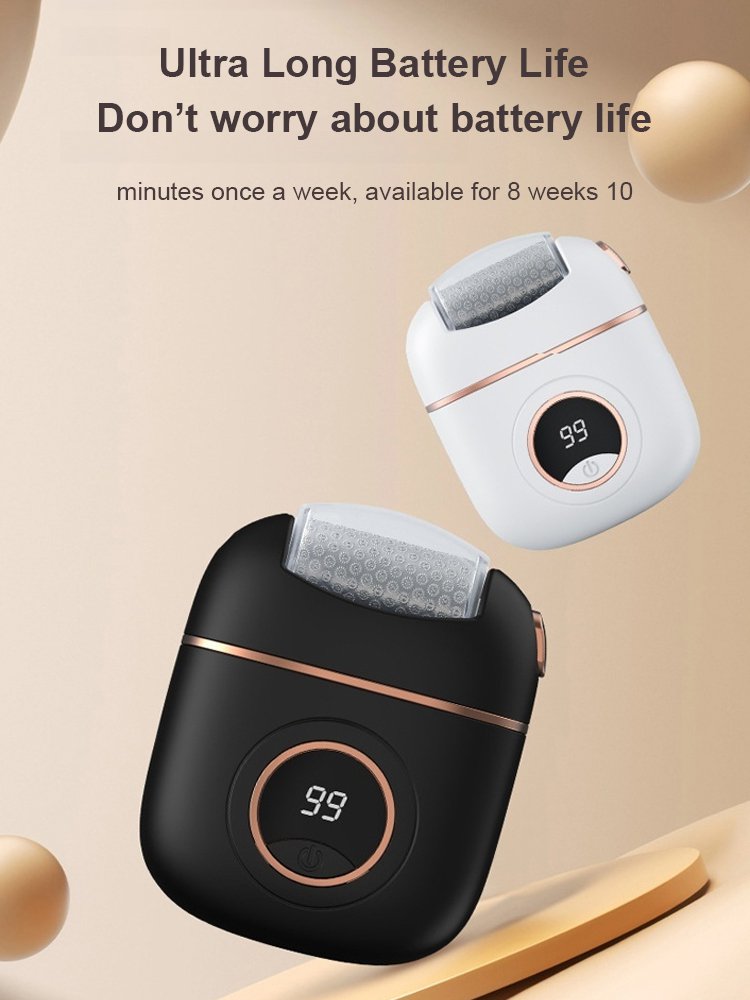 [Remove dead skin in seconds] Electric digital display foot grinder