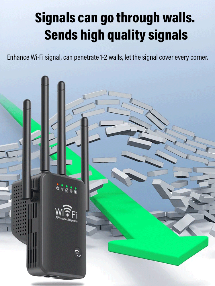 4-antenna wifi signal amplifier