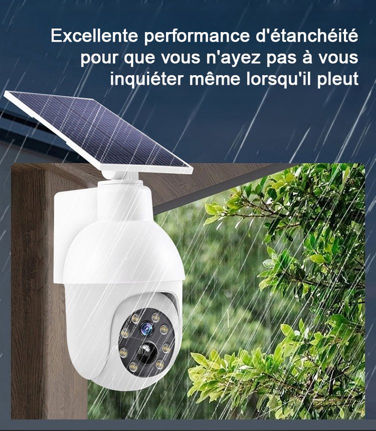 Caméra de surveillance simulée pour lampadaire