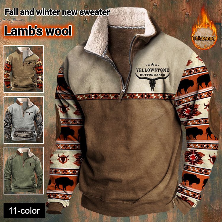 New Autumn and Winter Genuine Lamb Velvet Hoodie